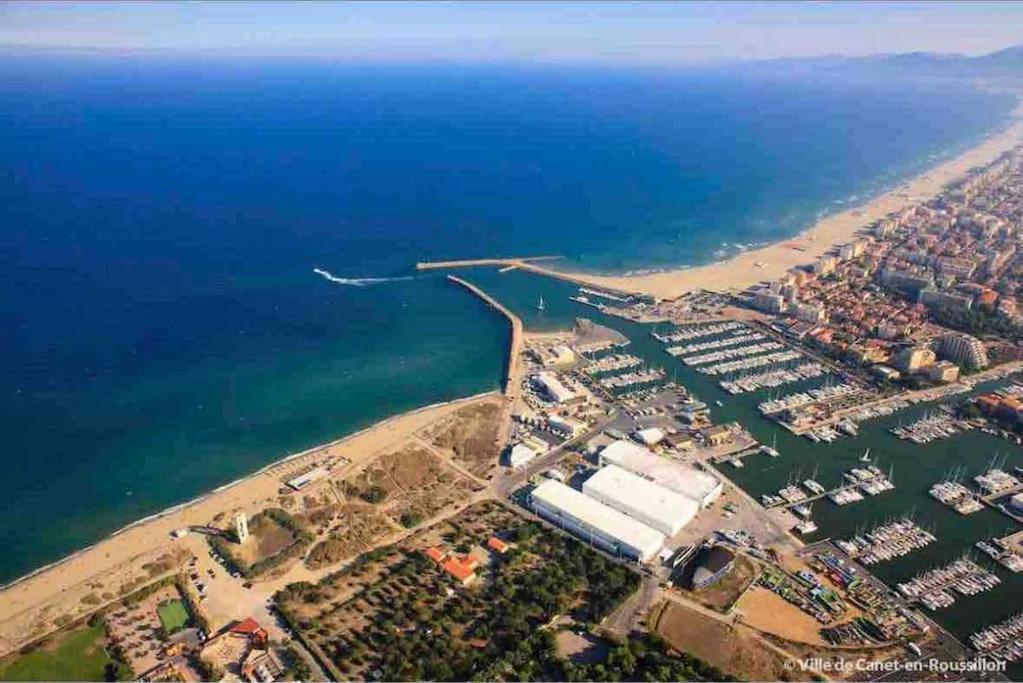 Evasion - Superbe Vue Mer ! Canet-en-Roussillon Kültér fotó